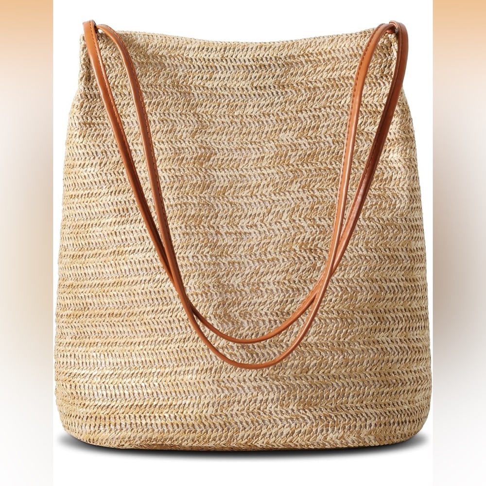 Straw Tote Bag